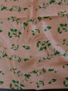 Handloom Block Printed Khadi Cotton Salwar Kameez Dupatta Set-Peach