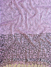 Handloom Block Printed Khadi Cotton Salwar Kameez  With Kota Dupatta Set-Purple