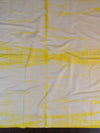 Bhagalpuri Salwar Kameez Glossy Cotton Silk Shibori Dye Fabric-Yellow & Pink