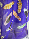 Banarasee Handloom Chanderi Cotton Polka Dot Salwar Kameez With Digital Print Dupatta-Royal Blue