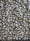 Handloom Block Printed Khadi Cotton Salwar Kameez Dupatta Set-Beige