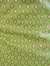 Banarasee Salwar Kameez Cotton Silk Resham Buti Woven Fabric-Green