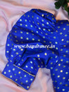 Banarasee Art Silk Fabric Blouse-Blue