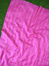 Handloom Khadi Cotton Salwar Kameez Dupatta Set-Pink & Beige