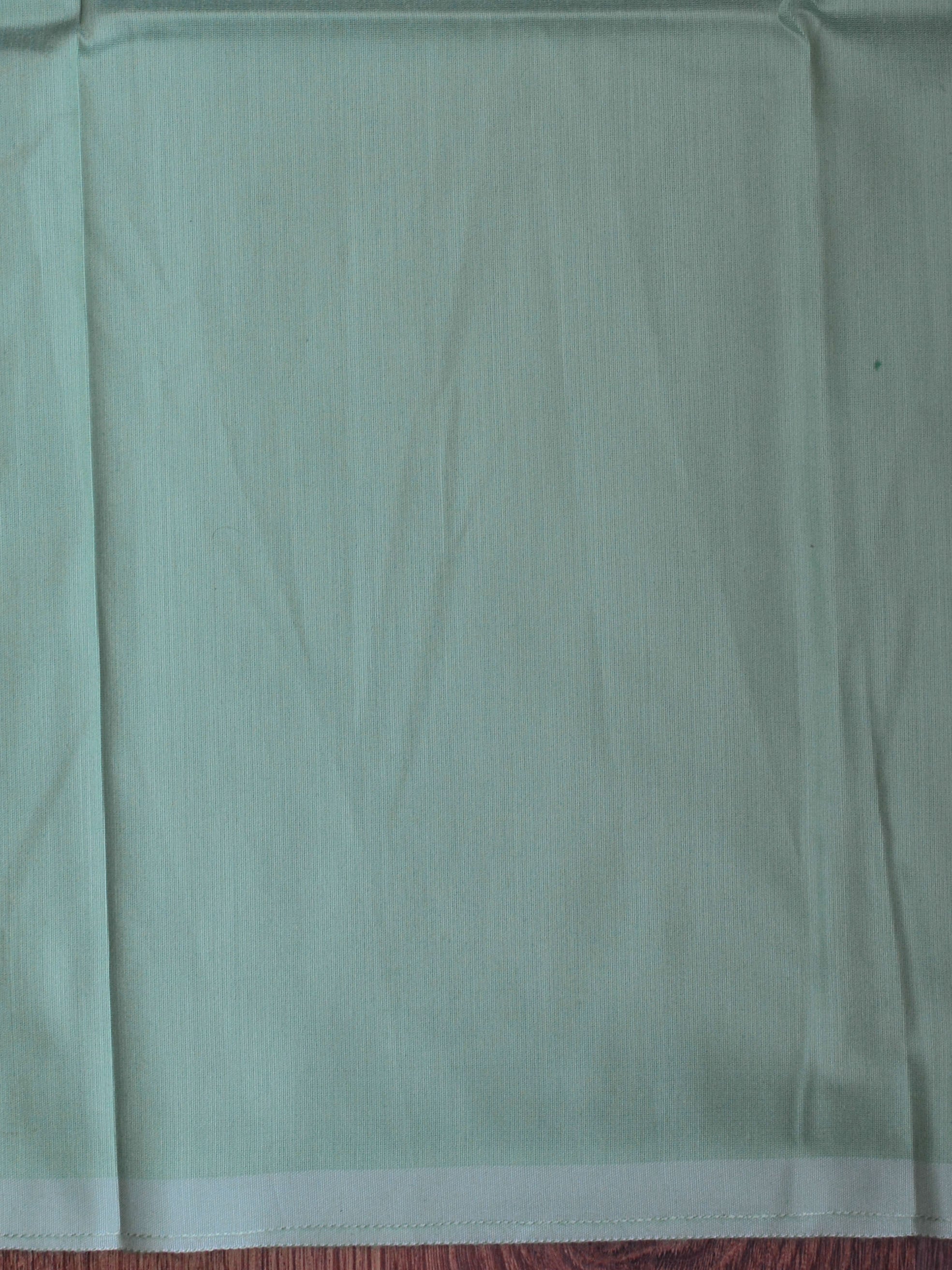 Banarasee Cotton Silk Zig-Zag Salwar Kameez Fabric & Dupatta-Light Green