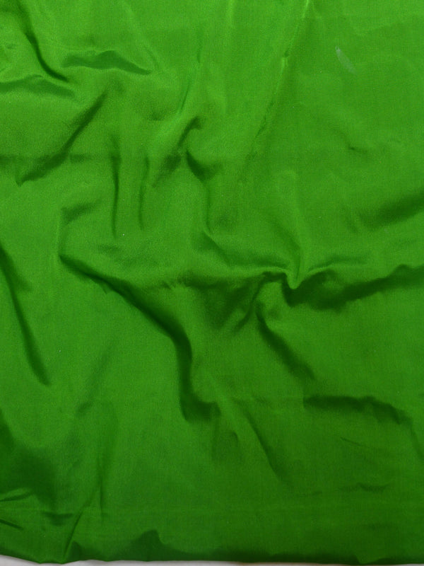 Banarasee Handloom Pure Chiffon Silk Salwar Kameez With Zari Design Fabric-Magenta & Green