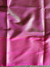 Banarasee Organza Mix Saree With Antique Zari Buta & Border-Blue