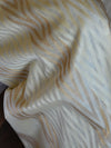 Banarasee Cotton Silk Zig-Zag Salwar Kameez Fabric & Dupatta-Beige