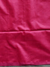 Banarasee Chanderi Cotton Zari Buta Contrast Border Design Salwar Kameez & Dupatta Set-Wine & Red