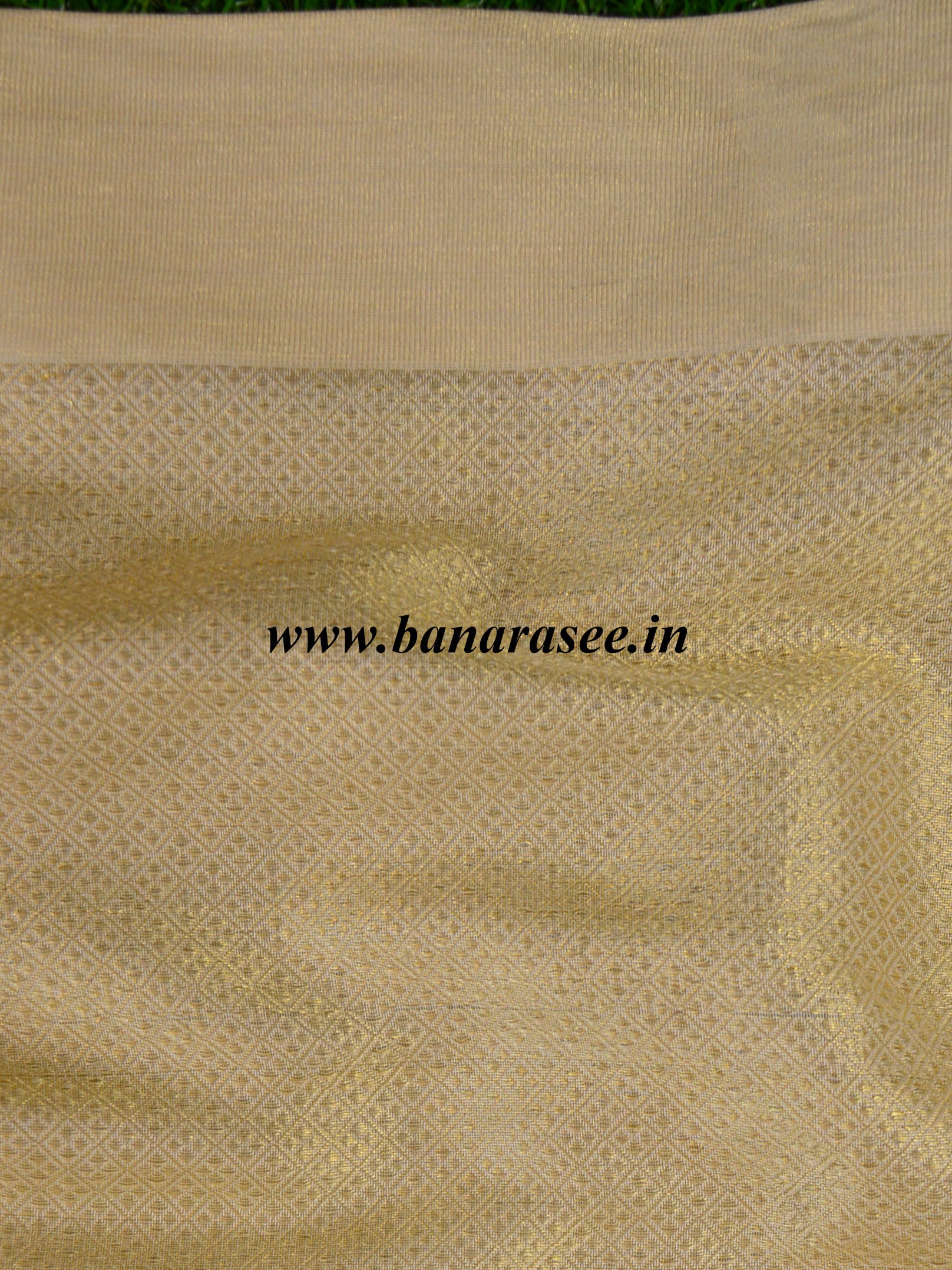 Banarasee Cotton Silk Zari Border & Buta Saree-Pink
