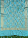 Banarasee Art Silk  Salwar Kameez Fabric With Contrast Dupatta-Pink & Green