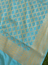 Banarasee Art Silk  Salwar Kameez Fabric With Contrast Dupatta-Pink & Green