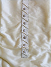 Banarasee Semi Silk Salwar Kameez Fabric With Multicolor Resham Woven Dupatta-Ivory White & Green