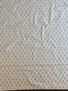 Banarasee Cotton Silk Salwar Kameez Ghichha Buti Fabric & Dupatta-White