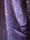 Bhagalpuri Cotton Silk Suit Set With Ghichha Work Salwar Kameez & Dupatta-Purple