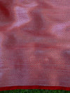 Banarasee Organza Silk Mix Saree With Shibori Dye & Silver Zari Border-Multicolor