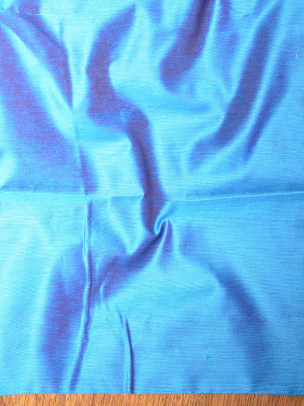 Banarasee Chanderi Cotton Zari Buta Design Salwar Kameez & Dupatta Set-Blue