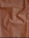 Handloom Embroidered Khadi Cotton Salwar Kameez Dupatta Set-Grey & Peach
