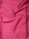 Banarasee Chanderi Cotton Salwar Kameez Fabric With Dupatta Zari Buta Design-Red