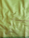Banarasee Salwar Kameez Cotton Silk Resham Buti Woven Fabric-Olive Green