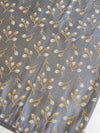 Banarasee Brocade Salwar Kameez Fabric With Art Silk Mirror-Work Dupatta-Grey & Violet