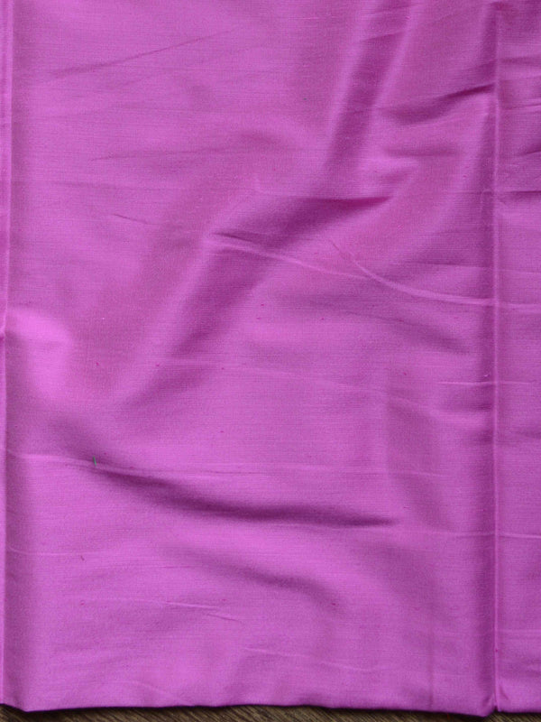 Banarasee Chanderi Cotton Salwar Kameez Fabric With Ghiccha Work-Pink