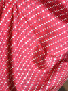 Banarasee Brocade Salwar Kameez Fabric With Organza Dupatta-Maroon & White