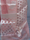 Banarasee Organza Mix Saree With Silver Leaf Buta & Border-Peach