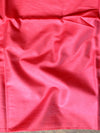 Banarasee Salwar Kameez Cotton Silk Gold Zari Buti Woven Fabric-Pink