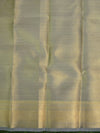 Banarasee Organza Mix Saree With Zari Border-Green