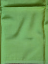 Banarasee Handloom Chanderi Cotton Zari Work Salwar Kameez Dupatta Set-Green