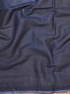 Handloom Mul Cotton Block Print Saree-Black