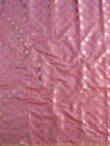 Banarasee Chanderi Cotton Buta Design Salwar Kameez Fabric With Contrast Dupatta-Purple & Pink