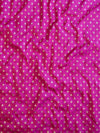Banarasee Handwoven Semi Silk Salwar Kameez Fabric & Contrast Dupatta-Red & Pink