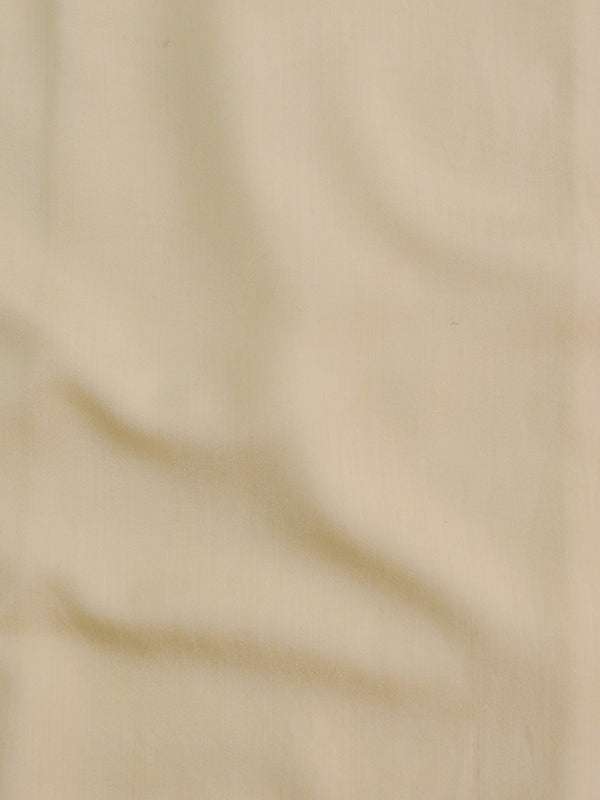 Banarasee Pure Handwoven Linen Salwar Kameez With Embroidered Design-Beige