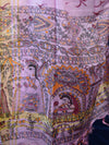 Pure Handloom Khadi Cotton Madhubani Print Salwar Kameez Dupatta Set-Purple