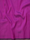 Banarasee Semi Silk Salwar Kameez Fabric With Hand-Painted Organza Dupatta-Magenta