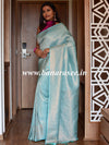Banarasee Kubera Pattu Soft Silk Saree With Copper Zari Work-Green