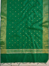 Banarasee Art Silk Buti Design Dupatta-Green