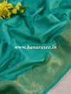 Banarasee Art Silk Buti Design Dupatta-Pastel Blue