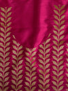 Banarasee Pure Chiffon Saree With Dual Color & Banarasee Border-Pink