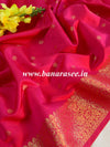 Banarasee Art Silk Buti Design Dupatta-Pink