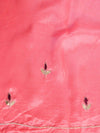 Banarasee Semi-Stitched Katdana & Zardozi Hand-Work Lehenga Blouse & Dupatta-Pink