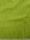 Bhagalpur Handloom Art Silk Embroidery Work Saree-Peach & Green