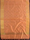 Banarasee Art Silk Buti Design Dupatta-Peach