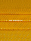 Banarasee Semi Katan Silk Buti Design Fabric-Yellow