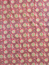Handloom Mul Cotton Kameez & Bottom Set-Pink