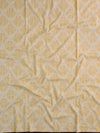 Handloom Mul Cotton Kameez & Bottom Set-Yellow