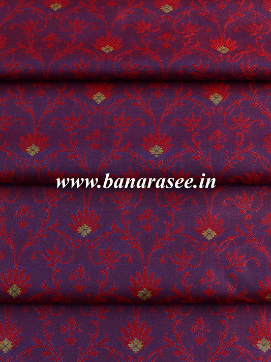 Dusk Blue Katan Matka Silk Fabric