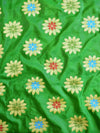 Banarasee Salwar Kameez Glossy Semi Silk Fabric-Green & Pink